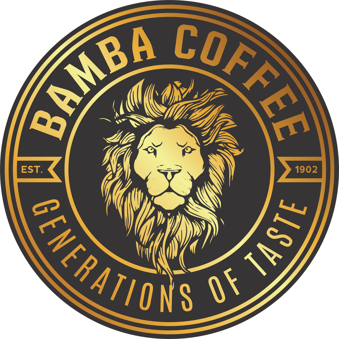 Bamba Coffee logo – African-inspired premium coffee brand by Sokhna Mbacke