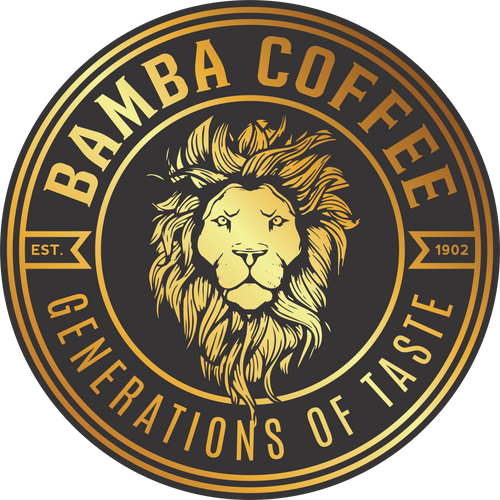 Bamba Coffee logo – African-inspired premium coffee brand by Sokhna Mbacke